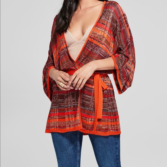New Guess Marciano Sasika Sweater cover up wrap - Picture 2 of 8